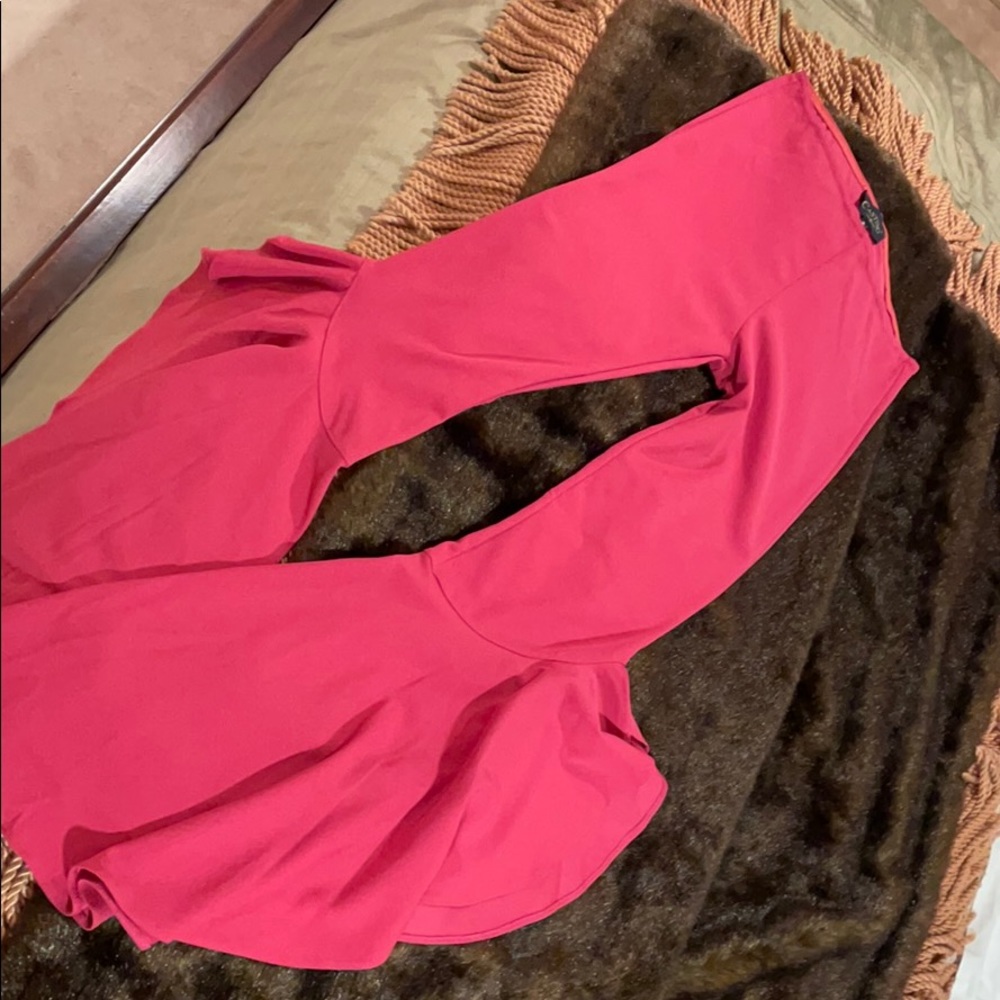 Flare bottom pants
